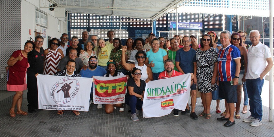 CTB Portal do Sertão e sindicatos realizam atividade sobre Dia do Aposentado