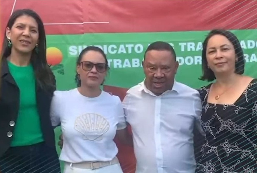 João da Cruz exalta Vânia Marques na Presidência da CONTAG