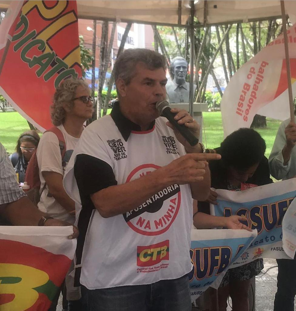 Presidente da CTB-Bahia participa de reunião virtual com secretário da SETRE