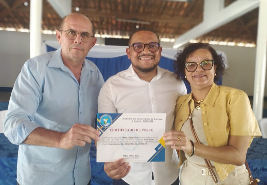 CTB Bahia participa de posse dos Comerciários em Juazeiro