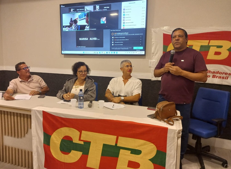 Adilson Araújo debate desafios atuais e destaca papel da CTB Bahia