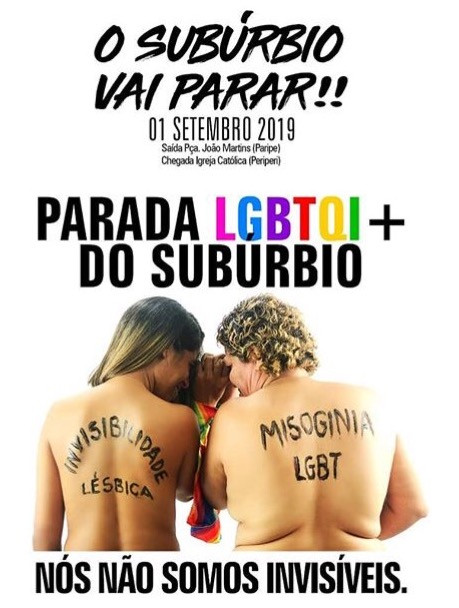 CTB-BA participa da parada LGBTQI+ do Subúrbio Ferroviário