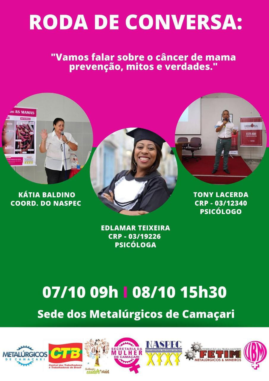 Outubro Rosa -mulher empoderada se cuida!