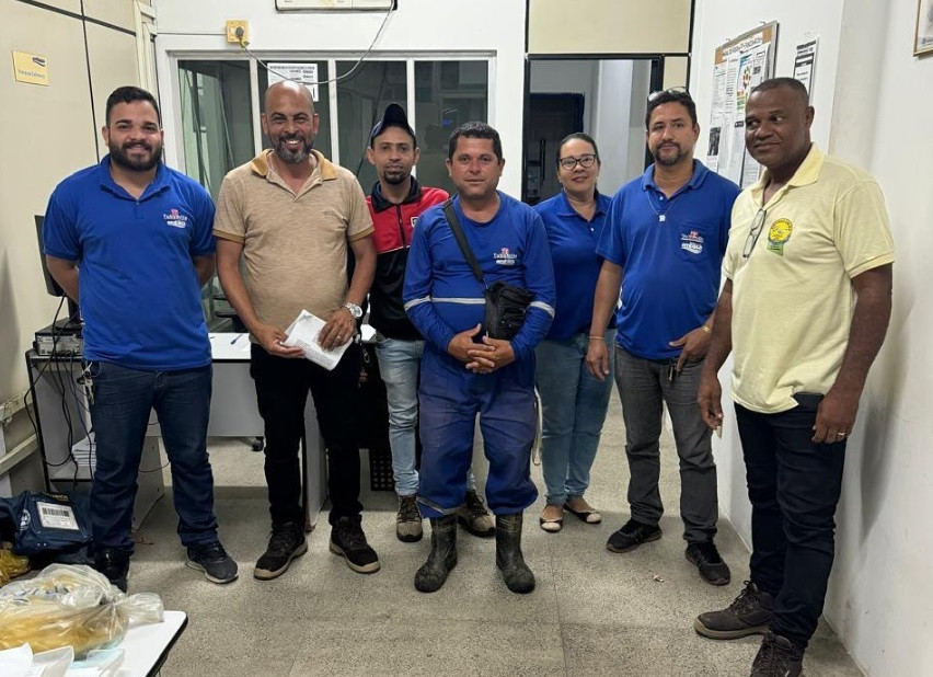 SINTRACOM arranca vitória importante em obras da Embasa na cidade de Camacã