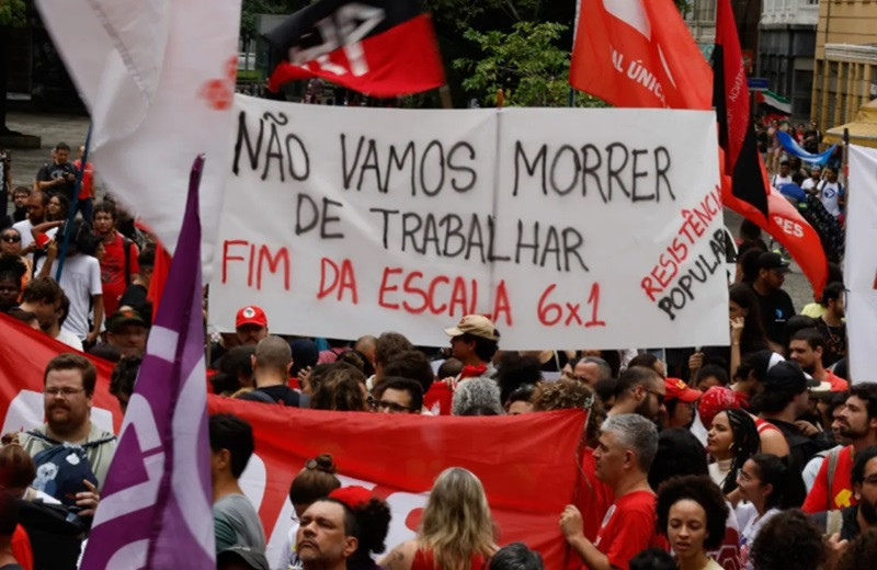 Fim da Escala 6x1 tem apoio de 70% da população, diz pesquisa