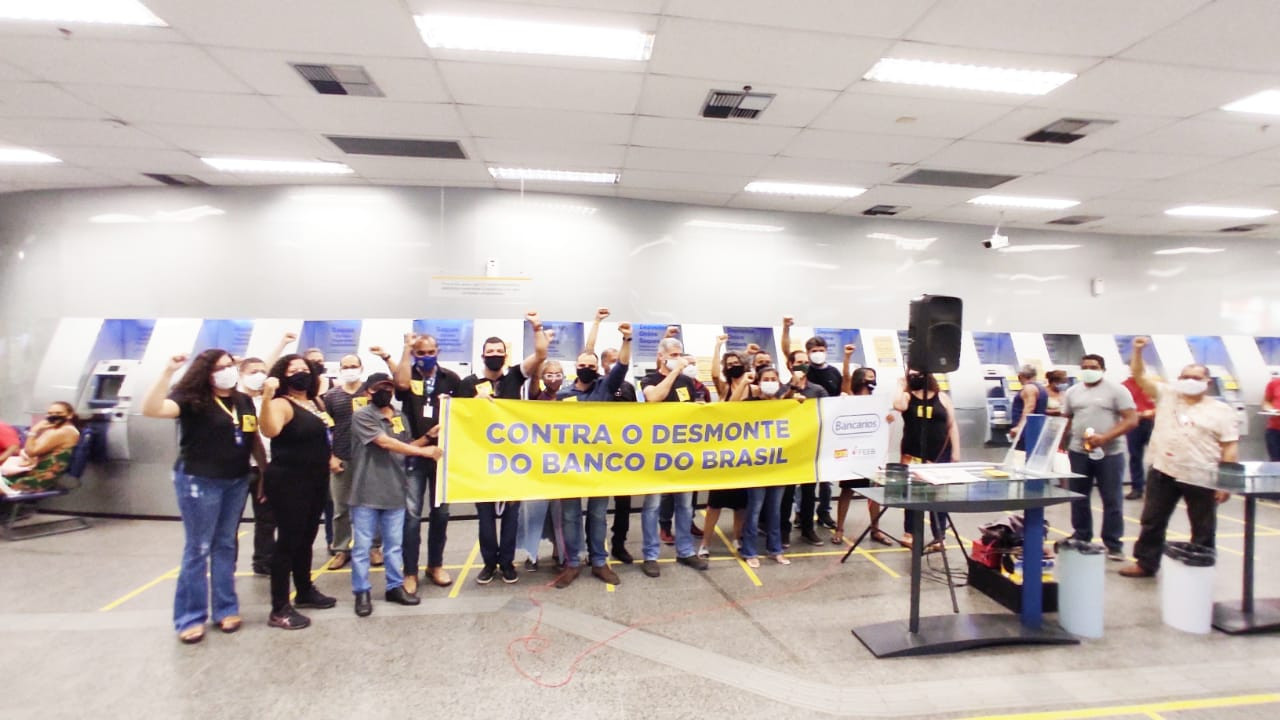 Sindicato dos Bancários da Bahia realiza ato sexta-feira no Banco do Brasil do Comércio