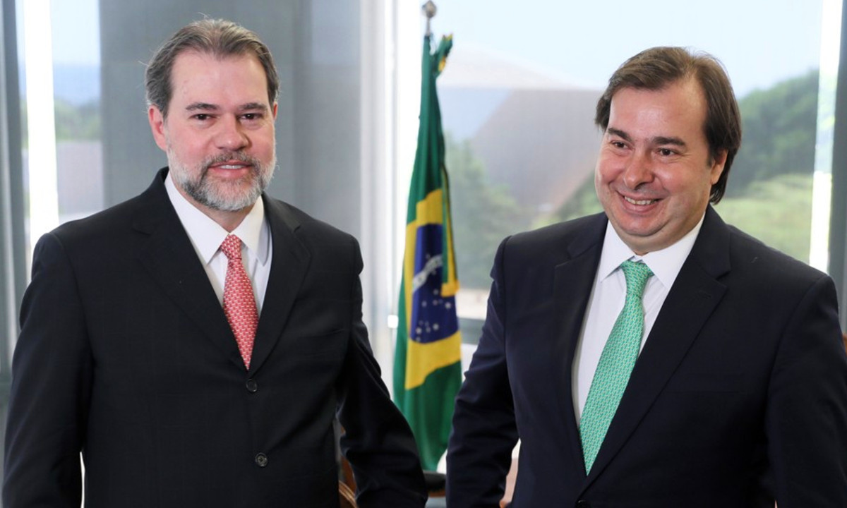 Toffoli e Maia querem quarentena de 8 anos para ex-juiz disputar eleições