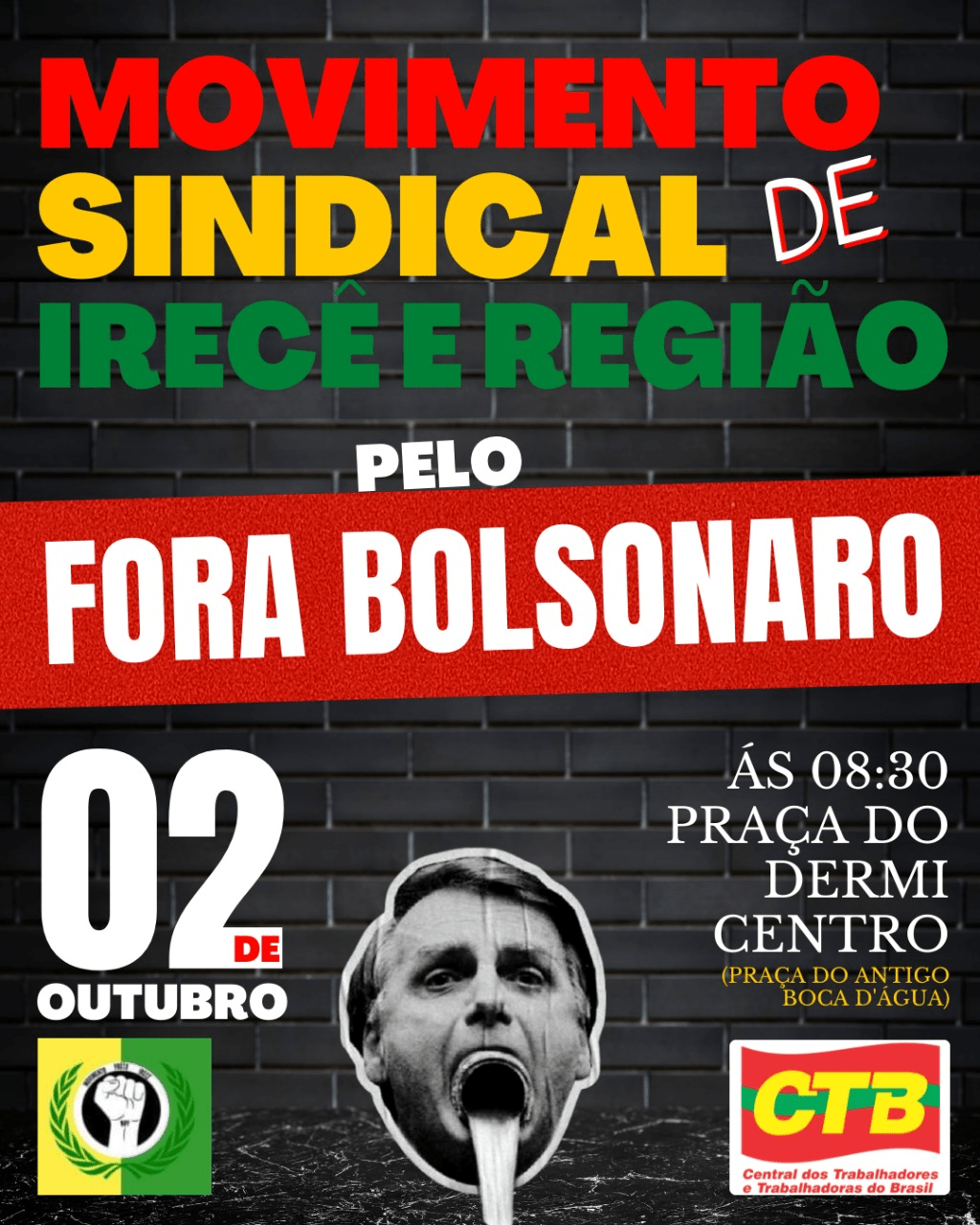 Regional Irecê invade às ruas sábado, 2 de outubro