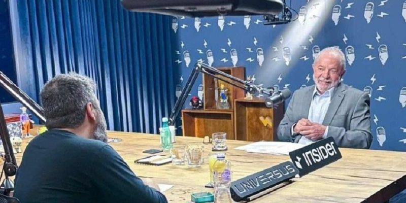 Lula supera Bolsonaro com mais de 1 milhão assistindo o ‘Flow Podcast’